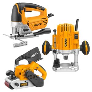 Bộ Combo Máy Chà Nhám 1200W Ingco BTCB202416 Chính Hãng