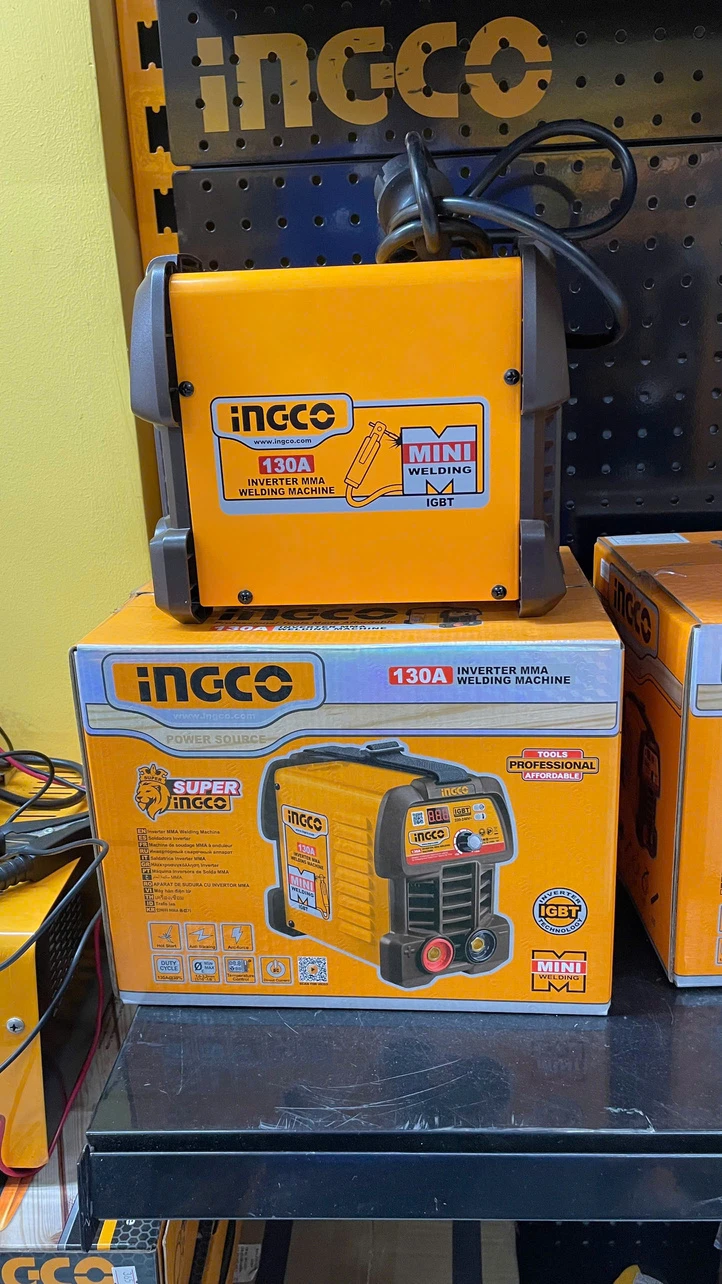 Máy hàn điện tử Inverter Ingco 130A ING-MMA13049 Chính Hãng 3 Máy hàn điện tử Inverter Ingco ING-MMA13049 Chính Hãng 03