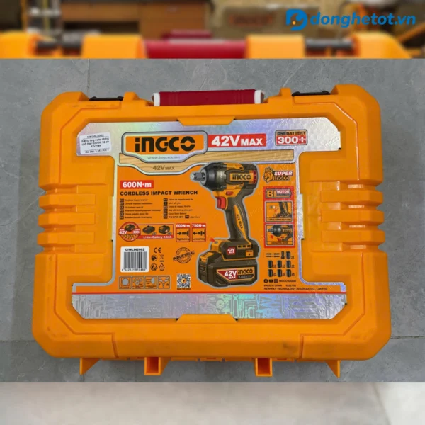 Máy siết bu lông motor không chổi than 600NM 42V max CIWLI42602 hình 4