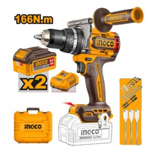 Máy khoan búa 20V 166Nm Ingco CIDLI201668 Mạnh Mẽ, Giá Rẻ 01