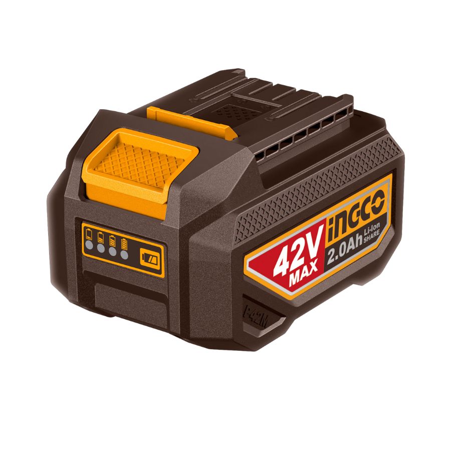 Pin sạc Lithium 42V 2.0Ah Ingco FBLI42201 Chính Hãng 1 Pin sạc Lithium 42V 2.0Ah Ingco FBLI42201 Chính Hãng 01