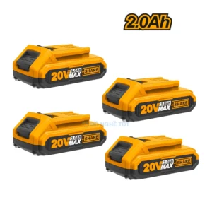 Combo 4 pin 2Ah 20V FBLI20011 Chính Hãng INGCO, Giá Rẻ, Freeship 01