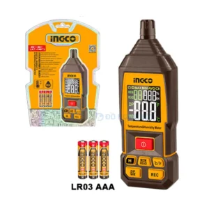 Máy Đo Nhiệt Độ Và Độ Ẩm Kỹ Thuật Số Ingco HETHT031 Chính Xác (Kèm Pin) 01