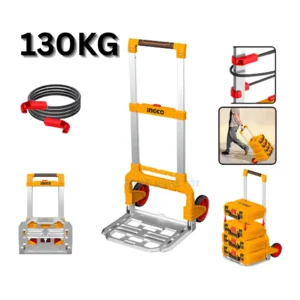 Xe Đẩy Hàng Gấp Gọn 130kg Ingco HHWB61201 Khung Nhôm Hợp Kim Siêu Bền 01