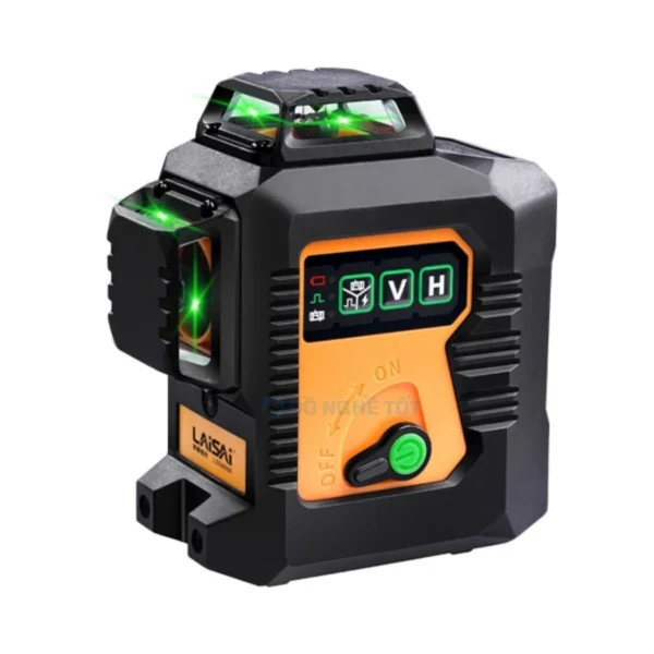 Máy Cân Bằng Laser 12 Tia Xanh LAISAI LSG6666 – 3x360° Chuẩn Xây Dựng Cao Cấp 01