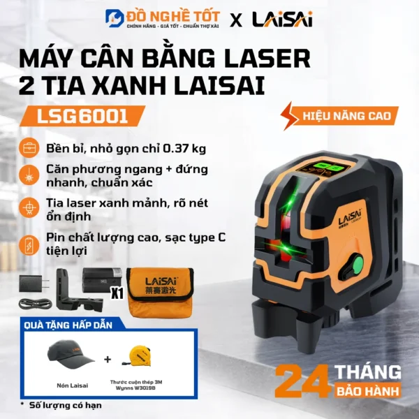 Máy Cân Bằng Laser LAISAI LSG6001 KM