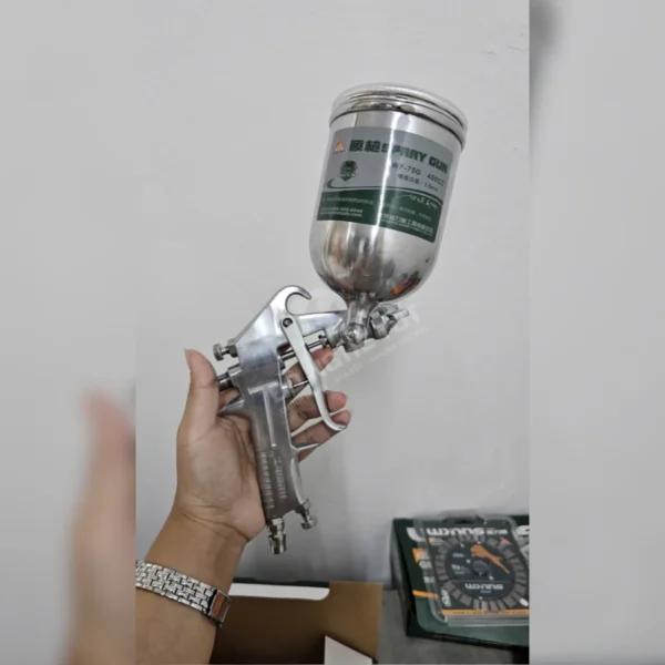 Súng phun sơn bình ngang chỉnh gió 400CC WYNN'S WF-75G - Chính Hãng 9 Súng phun sơn bình ngang chỉnh gió 400CC WYNN’S WF-75G (7)