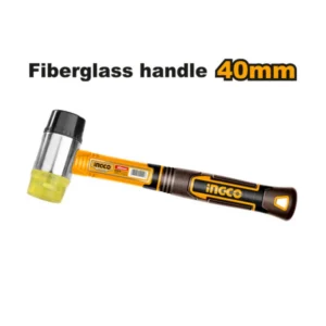 Búa 2 Đầu Nhựa Và Cao Su 40mm Ingco HRUH8940 - Chính Hãng 01