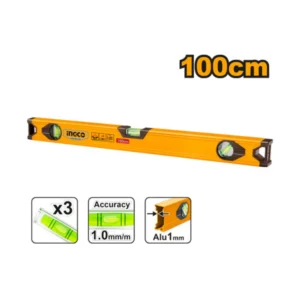 Thước Thủy Cân Bằng Nhôm 100cm Ingco HSL18100 - Chính Hãng 01