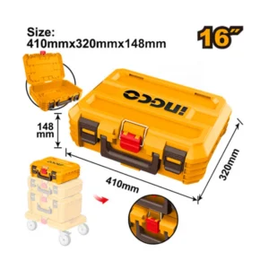 Hộp Đựng Dụng Cụ Xếp Chồng 16 Inch Ingco PBXS101 - Giá Tốt 01
