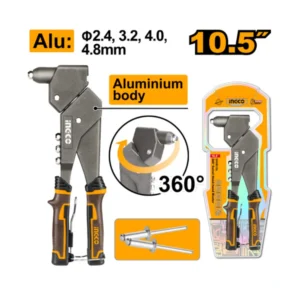 Kìm Rút Rive Cao Cấp Đầu Xoay 360 Độ Ingco SHHR106 - Chính Hãng 01