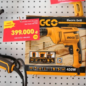 Thanh Lý - Máy khoan 450W đầu kẹp 6.5mm Ingco ED4508 Chính Hãng