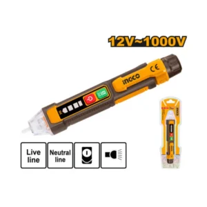 Đầu dò điện cảm ứng AC, báo đèn LED, âm thanh Ingco VD100091, Giá Tốt 01
