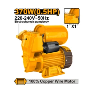 Máy Bơm Nước Tự Mồi 370W lưu lượng 35L/ phút Ingco VPA3708 - Hàng Chính Hãng 01