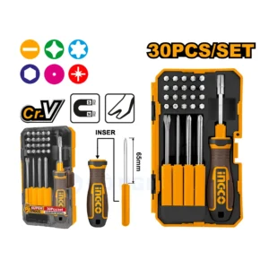 Bộ 30 Đầu Vít Đa Năng Thép Cao Cấp Ingco AKISD3001 Giá Tốt 01