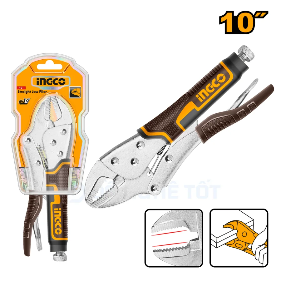 Kìm Bấm Chết Mỏ Thẳng 10 Inch Thép CRV Ingco HSJP0110 Giá Rẻ 4 Kìm Bấm Chết Mỏ Thẳng 10 Inch Thép CRV Ingco HSJP0110 Giá Rẻ