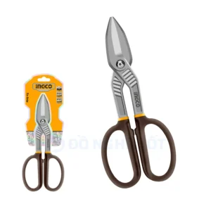 Kéo Cắt Tôn 10 Inch Mũi Thẳng Cầm Tay Ingco HTS0410 Chính Hãng 01