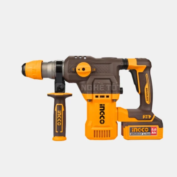 Máy khoan đục bê tông pin 20V Ingco CRHLI20286 Chính Hãng 04