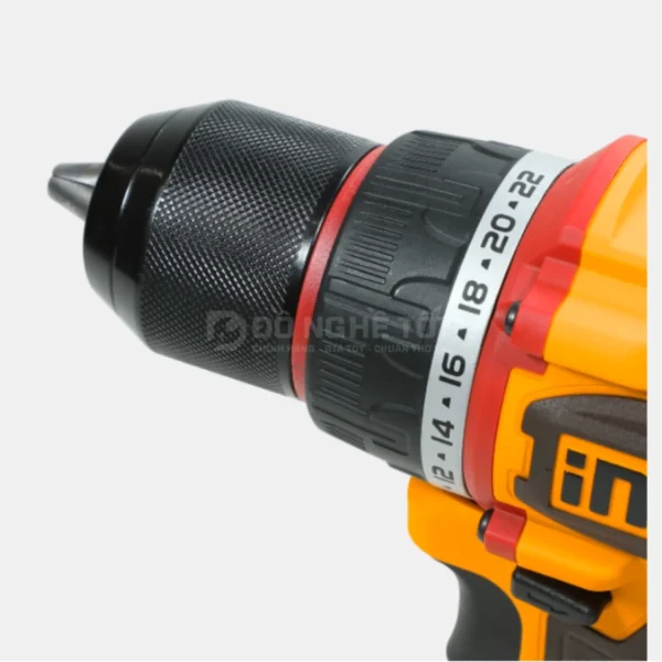 Bộ dụng cụ 166 món kèm máy khoan búa pin 20V 66Nm Ingco HKTHP41662 Chính Hãng 09