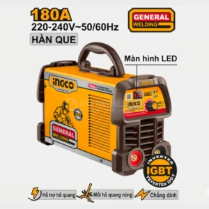 Máy hàn điện tử 180A Ingco ING-MMA18059 Chính Hãng, Giá Rẻ 01