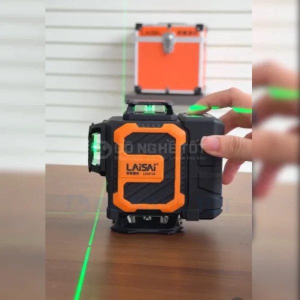 Máy cân bằng laser 4D 16 tia xanh 360 độ Laisai LSG6720 | Chuyên Thi Công Trần và Ốp Lát 19 Máy cân bằng laser 4D 16 tia xanh 360 độ | Chuyên Thi Công Trần và Ốp Lát| Laisai LSG6720 02