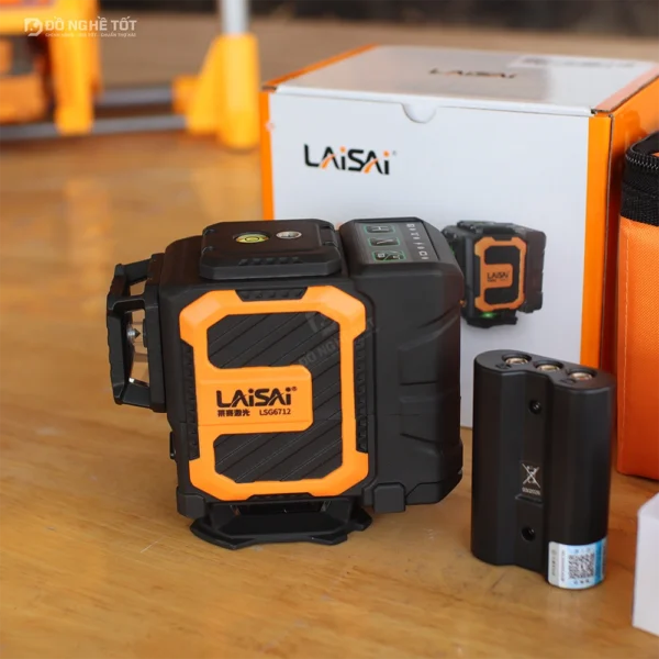 Máy cân bằng laser 3D 12 tia xanh 360 độ Chuyên Ốp Lát Laisai LSG6712 (7)