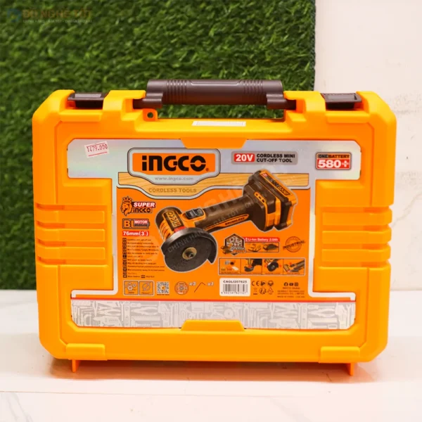 Máy cắt mini đa năng 20V, đĩa 76mm INGCO CAGLI207625, Chính Hãng, Giá Tốt