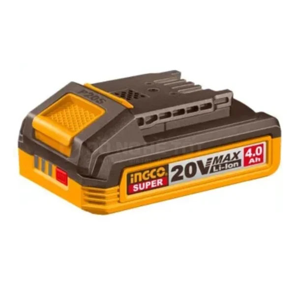 Pin sạc 20V Lithium tabless 4.0Ah INGCO FBLI2123, Hiệu suất cao, Bản Nâng Cấp 02