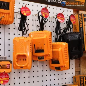 Thanh Lý Đế sạc 20V 2Ah Mới 100%, không hộp FCLI2001E Ingco Chính hãng