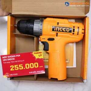 Thanh Lý Thân máy Máy khoan pin 12V Ingco CDLI12428 Chính Hãng